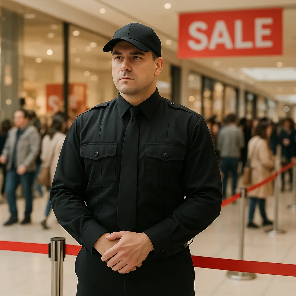 Crowd Control During Sales & Events