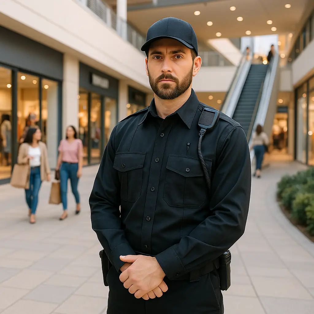 Outdoor Retail Plaza Security